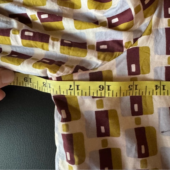 Frances Hart Maternity Geometric Patterned Maxi Dress Sz S - Picture 11 of 11